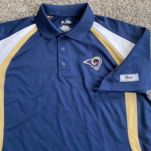 XL men’s rams short sleeve shirt